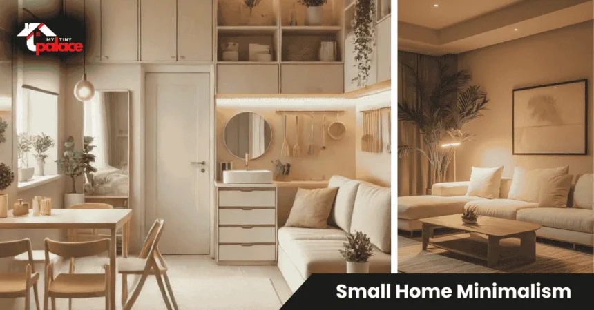 Bright minimalist small apartment showing 20 minimalist decor ideas for small homes with light curtains and neutral colors
