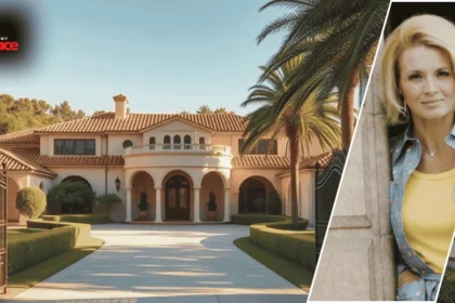 Angie Dickinson's House with elegant mid-century architecture and Hollywood style.
