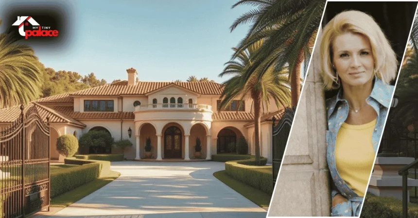 Angie Dickinson's House with elegant mid-century architecture and Hollywood style.