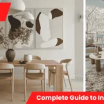 Featured image for Complete Guide to Interior Design Styles showing a modern living room blending Scandinavian and boho elements.