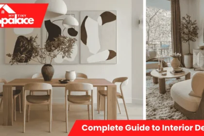 Featured image for Complete Guide to Interior Design Styles showing a modern living room blending Scandinavian and boho elements.
