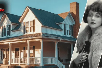 Frances Bavier's House featuring classic Southern architecture and cozy vintage design.