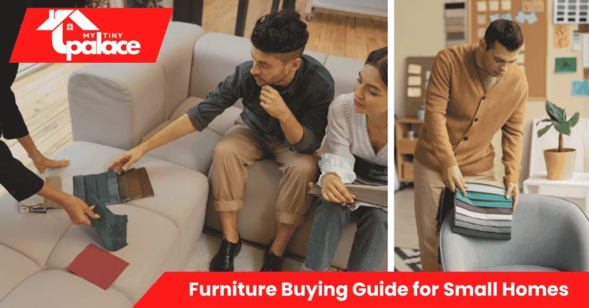 Cozy small living room with minimalist furniture and clever storage ideas — featured in our Furniture Buying Guide for Small Homes.