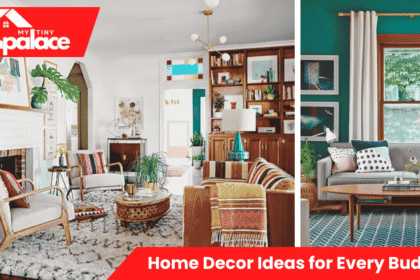 Modern living room makeover showcasing Home Decor Ideas for Every Budget, featuring cozy furniture, wall art, and plants that create a stylish yet affordable look.