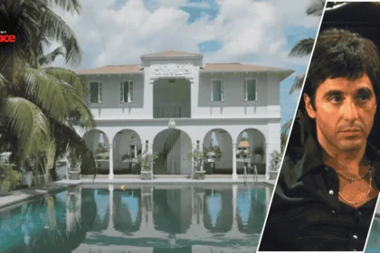 Scarface House in Miami featuring stunning architecture and ocean views.