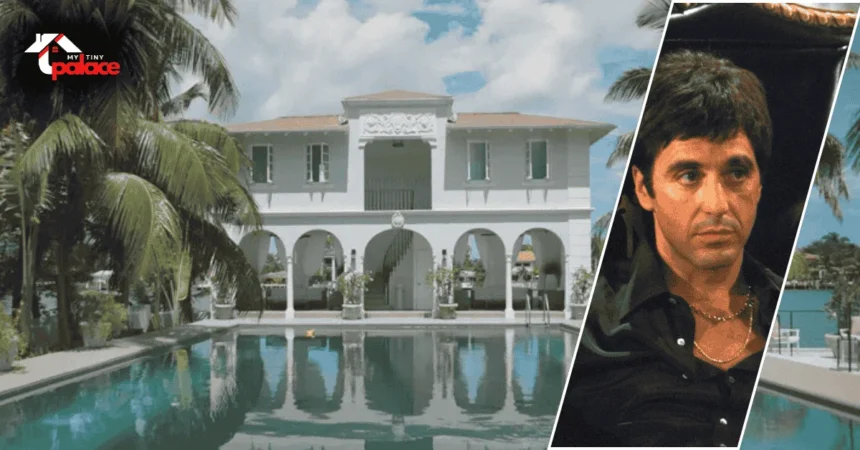 Scarface House in Miami featuring stunning architecture and ocean views.