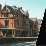 Exterior view of Billy Corgan's elegant and artistic house