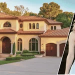 Exterior view of Jennette McCurdy's stylish and modern house